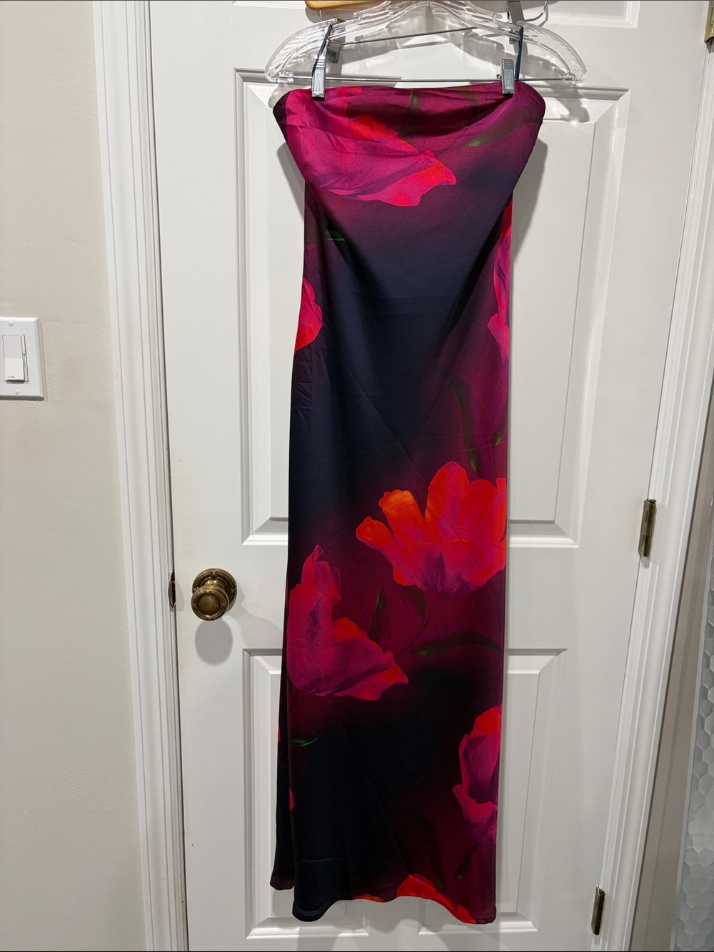 Dress Forum Strapless Floral Maxi
